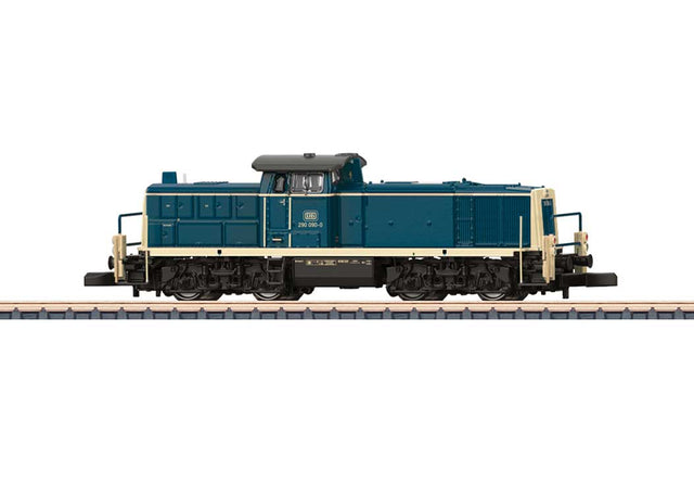 Class 290 Diesel - Standard DC -- German Federal Railroad DB (Era IV 1987, blue, ivory)
