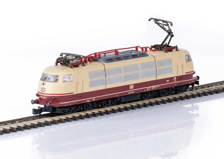Class 103 Electric - Standard DC -- German Federal Railroad DB Museum (TEE Scheme, Era VI 2025, red, cream)-1