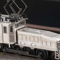 Class Ce 6/8 III Crocodile Electric w/Investment Cast Body - Standard DC -- SBB Historic (50th Anniversary Simulated Platinum Edition)