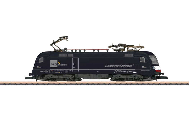 Class ES 64 Electric - Standard DC -- MRCE Dispolok (Era VI, dark blue, gray)