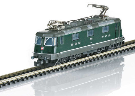 Class Re 4/4 II Electric - Standard DC -- Swiss Federal Railways SBB (Era IV, green, gray)-1