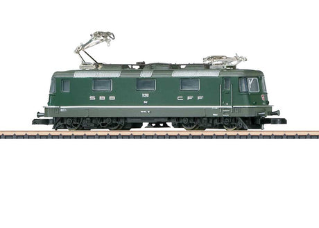 Class Re 4/4 II Electric - Standard DC -- Swiss Federal Railways SBB (Era IV, green, gray)-2