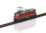 Class Re 4/4 II Electric - Standard DC -- Swiss Federal Railways SBB (Era VI 2024, red, silver, gray)-1