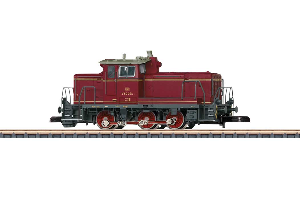 Class V 60 Diesel Hydraulic - Standard DC -- German Federal Railroad DB (Era III, red, gray)