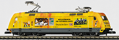 Class 101 Electric - Standard DC -- German Railroad, Inc (DB AG) Soccer World Championship Game 2006 Paint Schem
