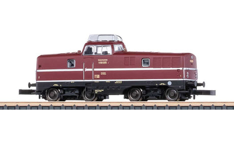 Class V 80 Diesel - Standard DC -- German Federal Railroad DB (Era III, red, black)-2