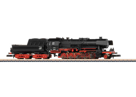 Class 52 2-10-0 w/Tub Tender - Standard DC -- German Federal Railroad DB (Era III Early 1950s, black, red)-2