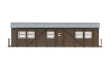 Storage Shed Converted from a Type MCI-43 Boxcar -- Laser-Cut Wood Kit - 2 x 1/2 x 1/2" 5 x 1.2 x 1.3cm-1