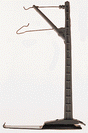 Catenary -- Feeder Mast w/Base Plate & Wires
