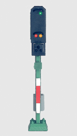 Mini-Club LED Signal -- 3-Aspect Color Light Entry