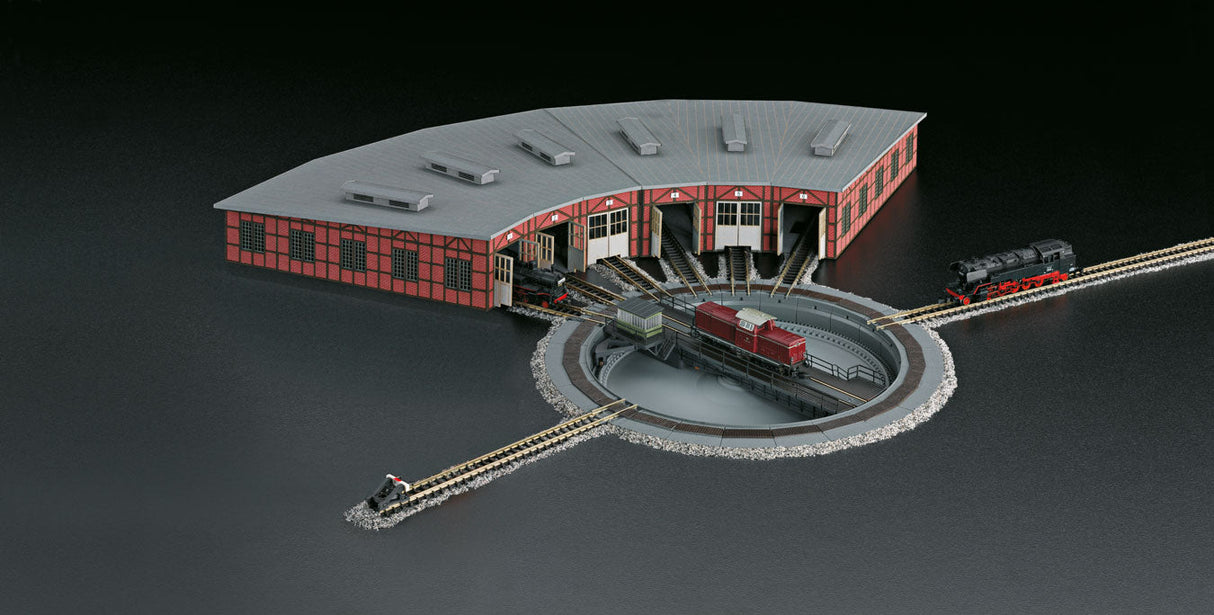 Roundhouse -- Laser-Cut Card Kit-2