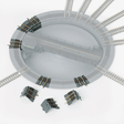 Turntable Expansion Set -- Expands #441-89982 to 24 Tracks-1