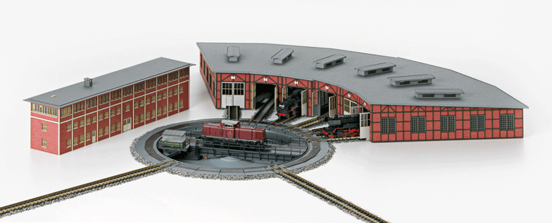 Turntable w/Accessories -- Kit - External Diameter: 6-11/16"  17cm, Deck Length: 5-3/16"  13.2cm