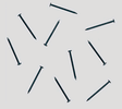 Track Nails pkg(100)