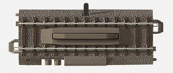 Trix C Track - Uncoupler Track -- 3-23/32" Long