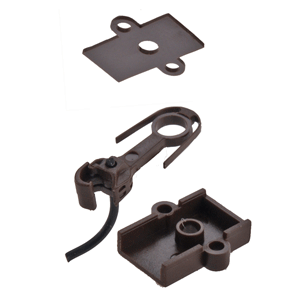Scale Size Coupler w/Draft Box -- 2 Pair