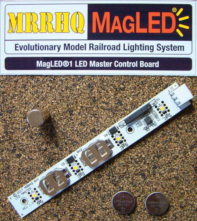 MagLED Master Control Board -- With Magnet