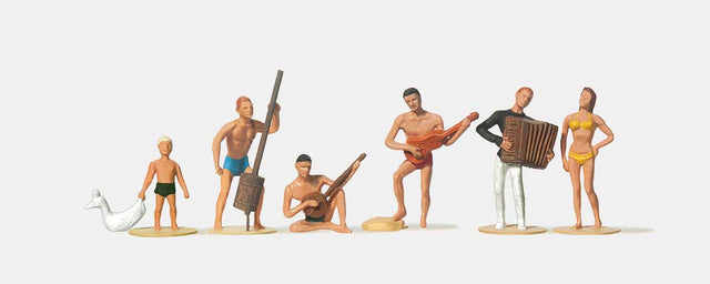 Musicians on the Beach -- pkg(6)