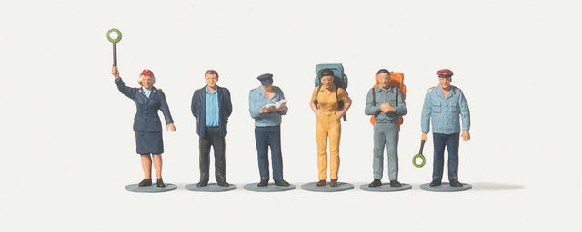 East German Railroad Staff -- pkg(6)