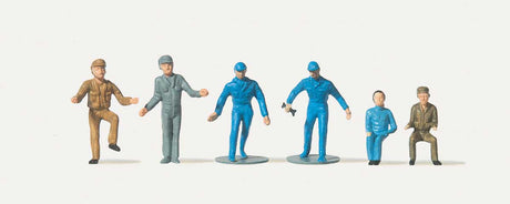 Male Truckers and Mechanics - Economy Series -- pkg(6)