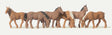 Horses - Economy Series -- pkg(6)