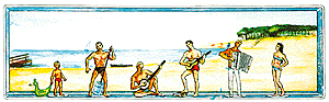Recreation -- Musicians on the Beach