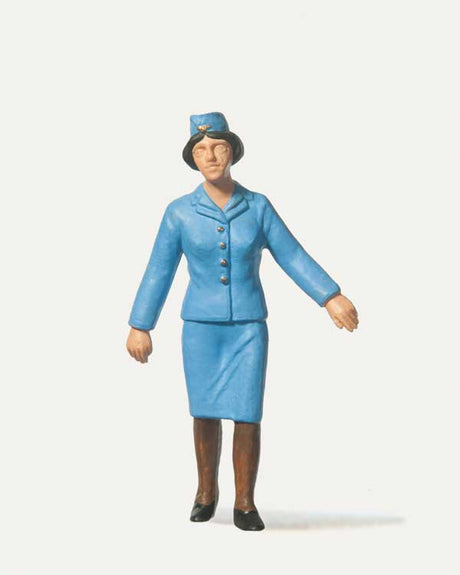 German Railroad Female Train Personnel