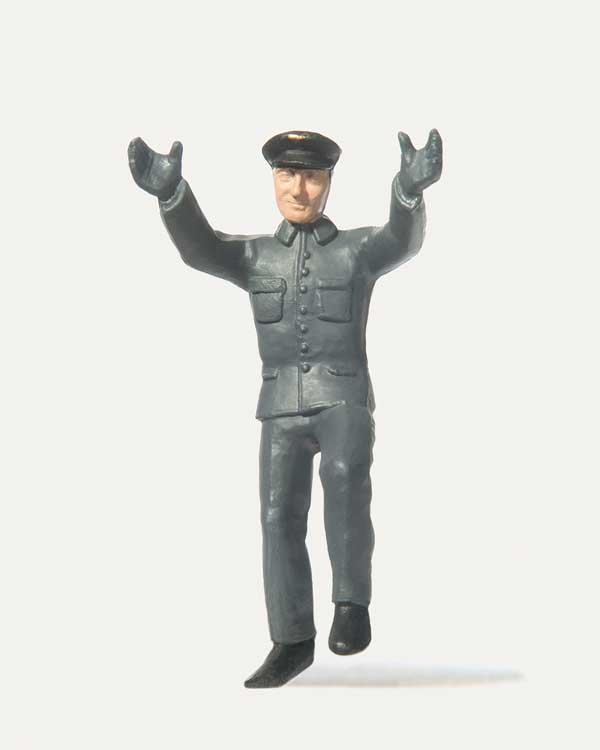 German Railroad Engineer -- #3 on Ladder