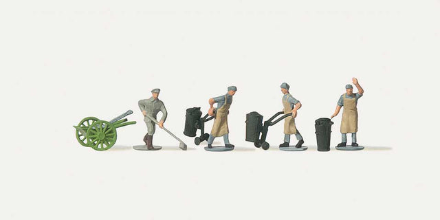 Streetsweepers and Garbage Collectors with Accessories -- pkg(4)