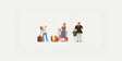 Waiting Passengers with Luggage -- pkg(5)