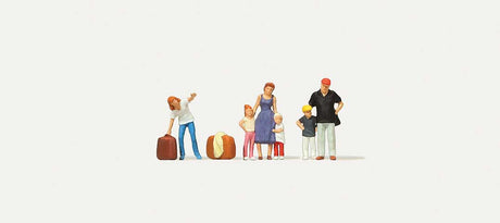Waiting Passengers with Luggage -- pkg(5)
