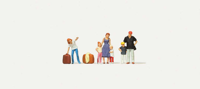 Waiting Passengers with Luggage -- pkg(5)