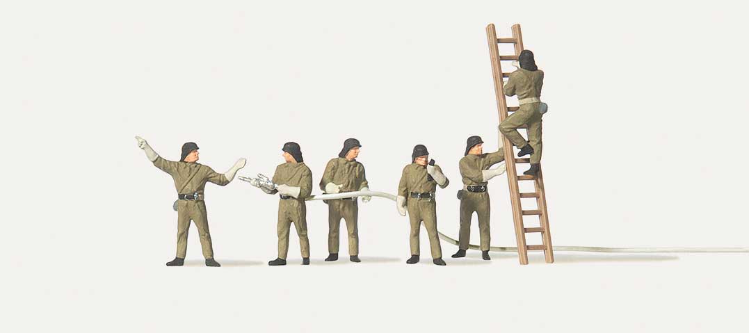 East German Firemen -- pkg(6)
