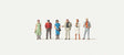 Passers-By -- Set #2 pkg(6)