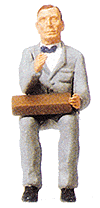 Seated People -- Man w/Brief Case