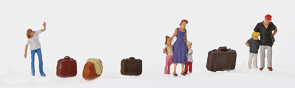 Passengers -- Waiting Passengers with Luggage