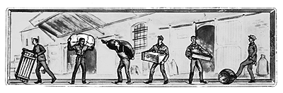 People Working -- Stevedores Loading