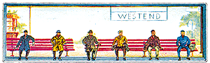 Travelers -- Seated Men