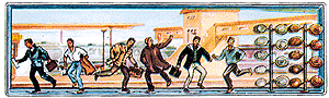 Travelers -- Running Men