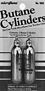 Replacement Cylinder -- Butane