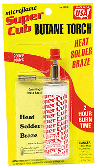 Butane Torch Set -- Super Cub