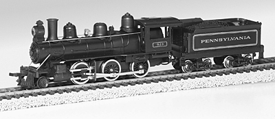 2-6-0 loco PRR w/tender