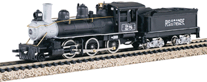 Steam 2-6-0 Mogul Powered -- Rio Grande Southern w/Tender