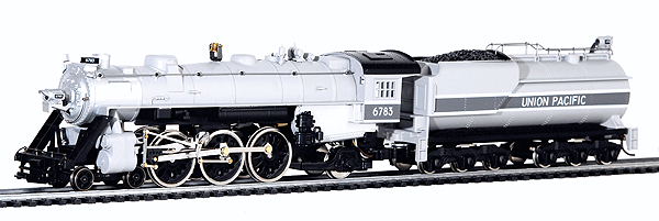 4-6-2 Light Pacific w/Vanderbilt Tender - Standard DC -- Union Pacific (gray)