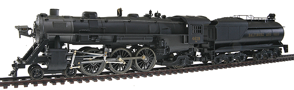 4-6-2 Light Pacific w/Vanderbilt Tender - Sound & DCC -- Baltimore & Ohio (black)