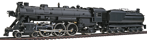 4-6-2 Light Pacific w/Vanderbilt Tender - Sound & DCC -- Undecorated