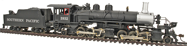 2-6-6-2 Articulated w/Tender - Standard DC -- Southern Pacific #3932 (black, silver)
