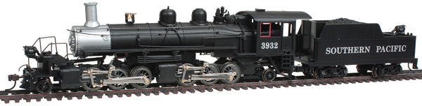 2-6-6-2 Articulated w/Tender w/Sound & DCC -- Southern Pacific #3932 (black, silver)