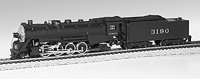2-8-2 Mikado ATSF w/ten