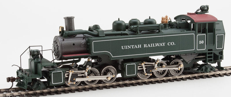 2-6-6-2T Articulated Logger (No Tender) w/Sound & DCC -- Uintah Railway (green, graphite, Tuscan)